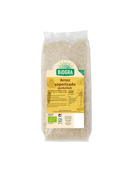 Arroz Vaporizado 500 g Biográ