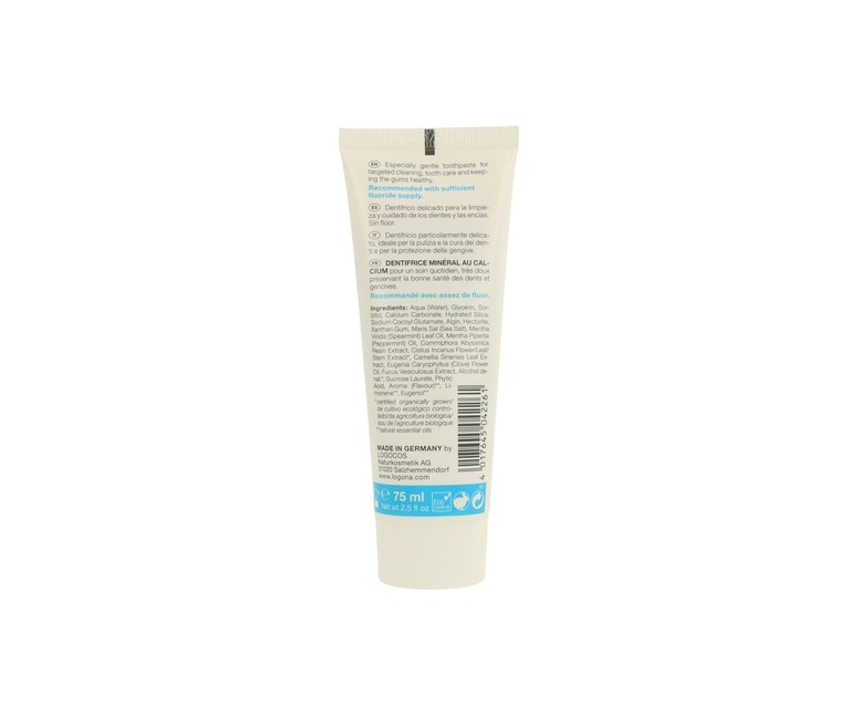 Dentífrico Mineral Logodent 75 ml Logona