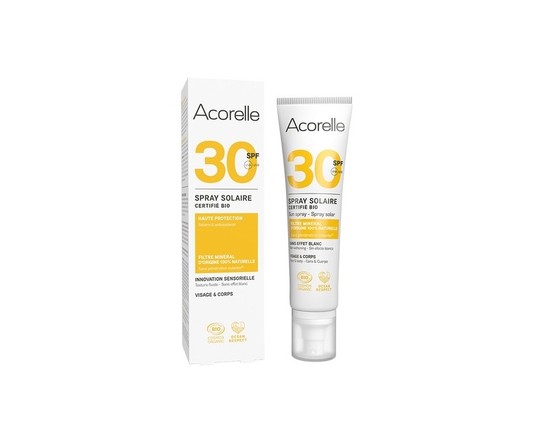 Spray Solar SPF30 Bio 100 ml Acorelle