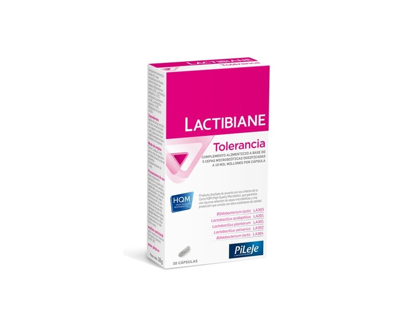 Lactibiane Tolerance 30 cápsulas Pileje