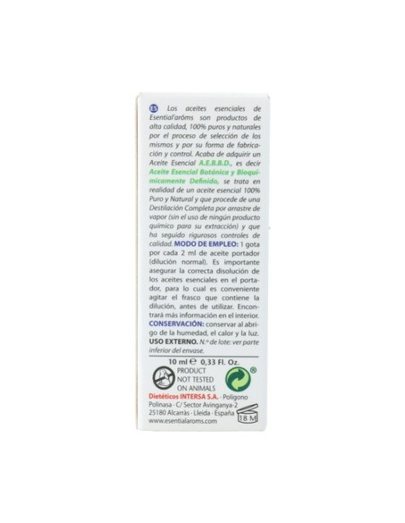 Esencia Abedul 10 ml Esential Aroms