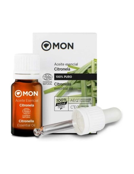 Aceite Esencial Citronela Ecocert 12 ml (Cítrico) Mon Deconatur