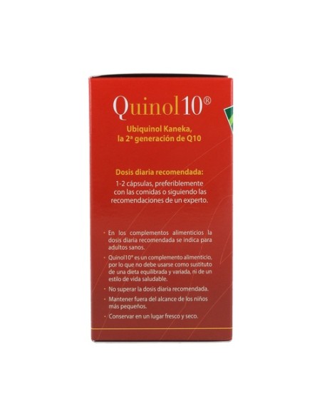 Quinol 10 90 perlas (100mg) 100% Natural