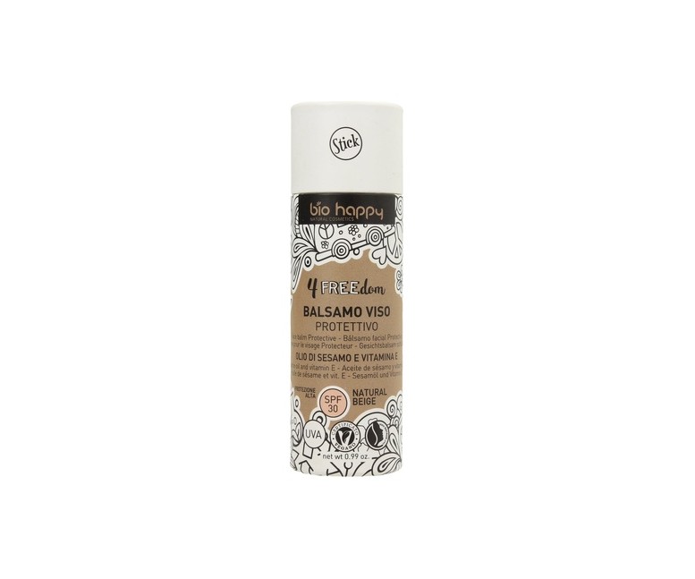 Bálsamo facial solar sésamo SPF30 Bio 28 g Bio happy