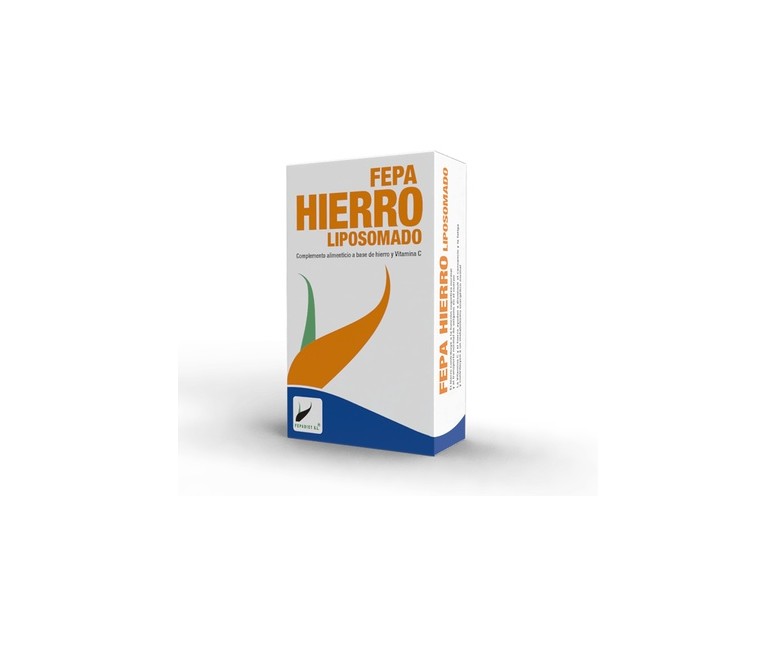 Fepa-hierro liposomado 30 mg 20 cápsulas de 800mg Fepa