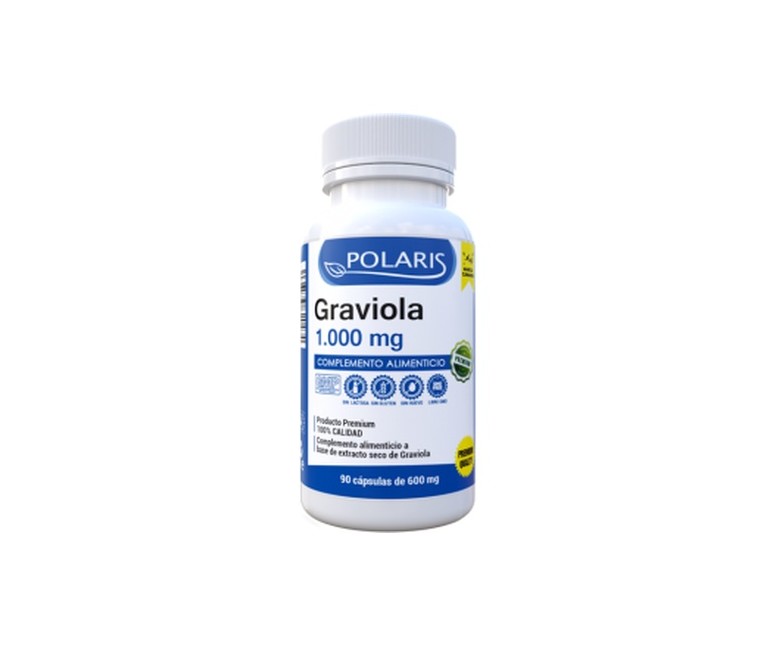 Graviola 1000 mg 90 cápsulas de 1000mg Polaris Formula