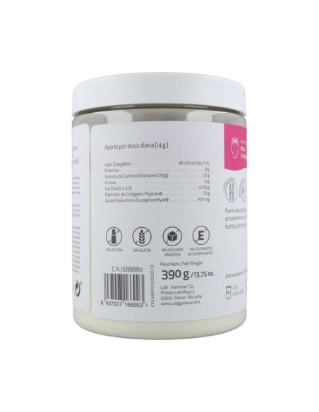 Colagenova Movility Colágeno Hidrolizado (Sabor Fresa) 390 g (Fresa) Vaminter
