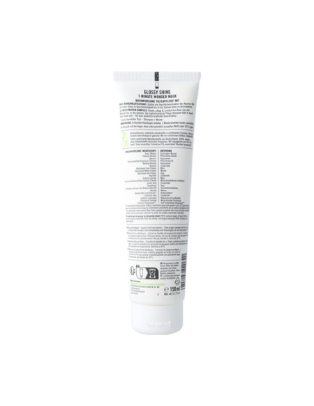 Mascarilla 3 brillo family abedul bio & proteina vegetal 100 ml Sante