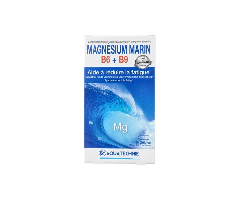 Magnesio marino B6 + B9 40 cápsulas Biotechnie