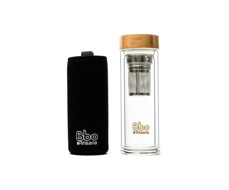 Infusionador Bbo de vidrio 400 ml 1 unidad Irisana