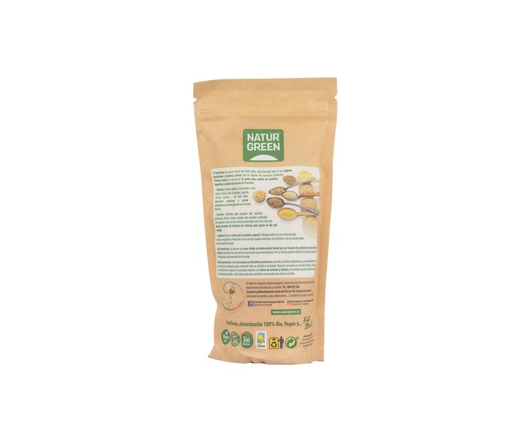 Azúcar de caña golden light Bio 500 g NaturGreen
