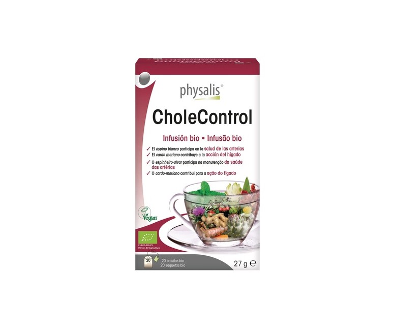 Cholecontrol Infusión Bio 20 bolsitas infusoras Physalis