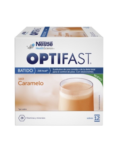 Optifast Batido - Caramelo 12 sobres de 55g Optifast