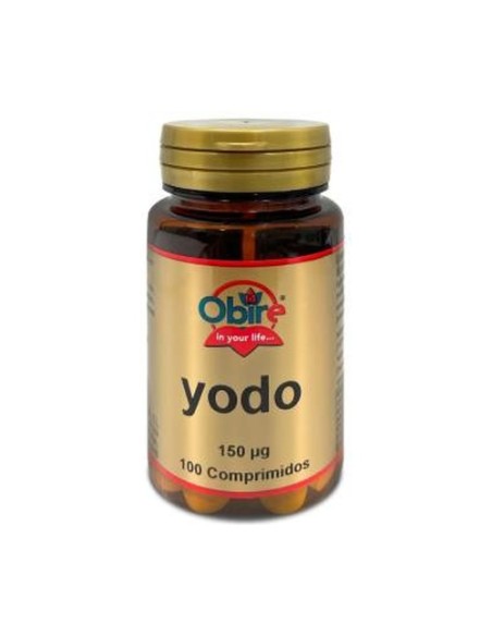 Yodo 150 mcg 100 comprimidos de 150μg Obire