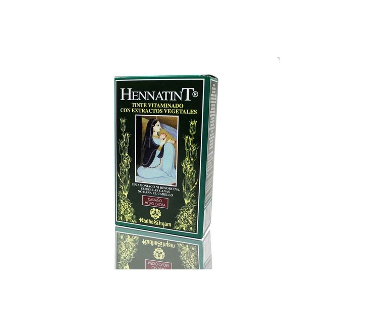 Hennatint Castaño Medio Caoba 1 unidad Radhe Shyam