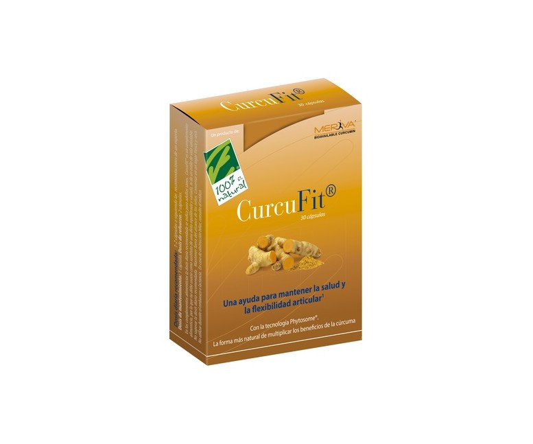 CurcuFit 30 cápsulas vegetales 100% Natural