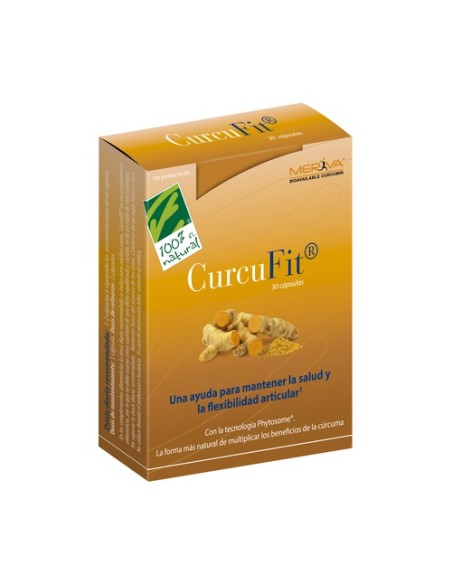 CurcuFit 30 cápsulas vegetales 100% Natural