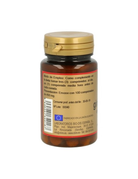 Ginkgo Biloba 100 comprimidos de 450mg Obire