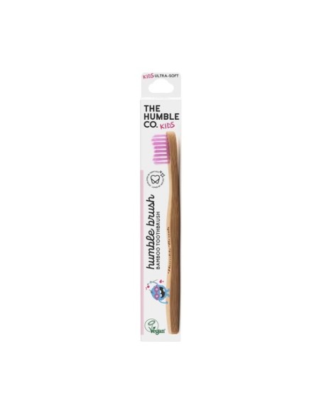 Cepillo de dientes Humble Kids Violet - Ultrasoft 1 unidad The Humble Co.