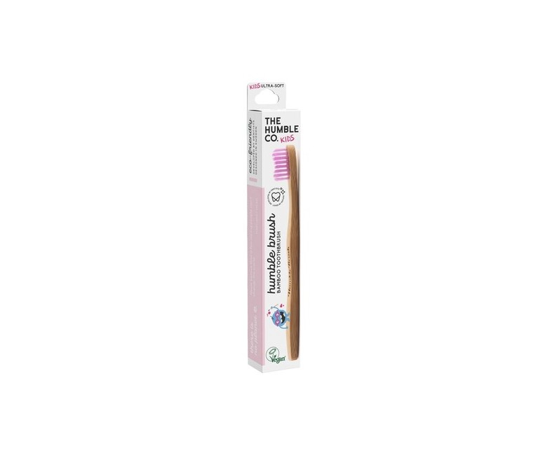 Cepillo de dientes Humble Kids Violet - Ultrasoft 1 unidad The Humble Co.