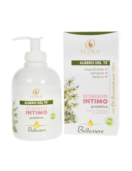 Gel Íntimo Bio de Árbol del Té 250 ml de gel de 250ml Flora
