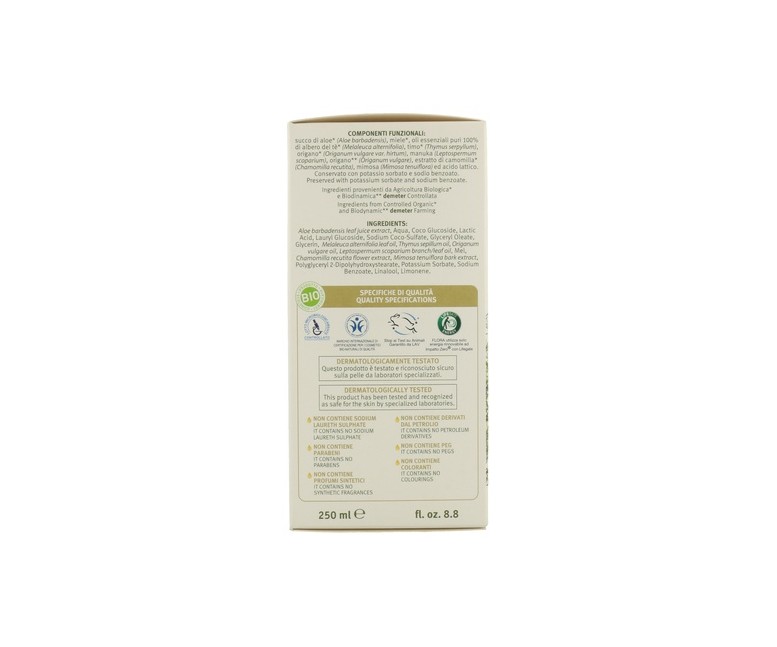 Gel Íntimo Bio de Árbol del Té 250 ml de gel de 250ml Flora