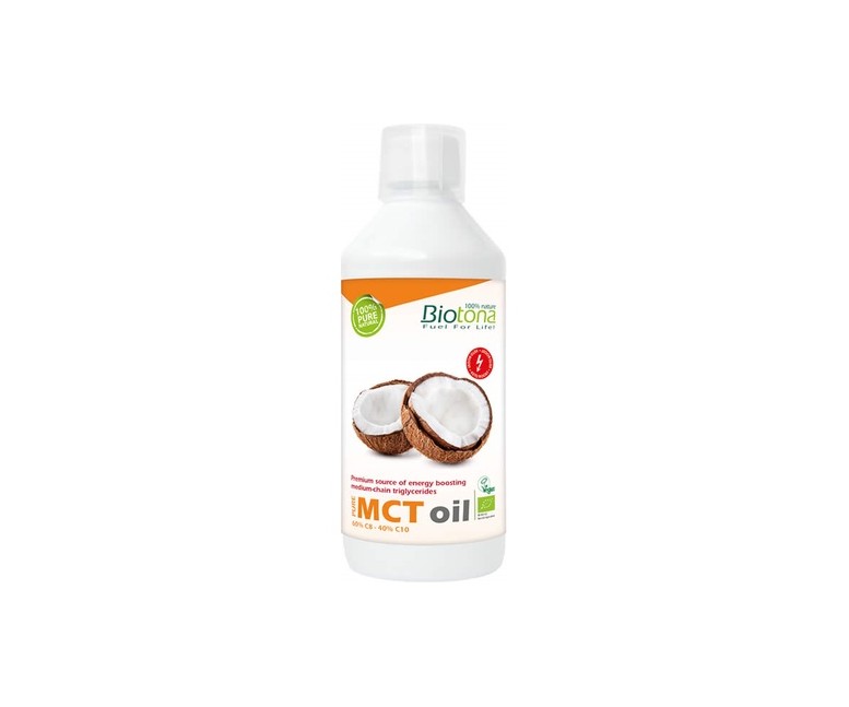 Pure mct oil aceite de coco 500 ml de aceite (Coco) Biotona
