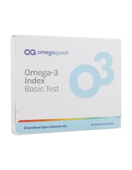 Nutikom - Test de medición índice Omega-3 - Kit básico 1 unidad Nutilab