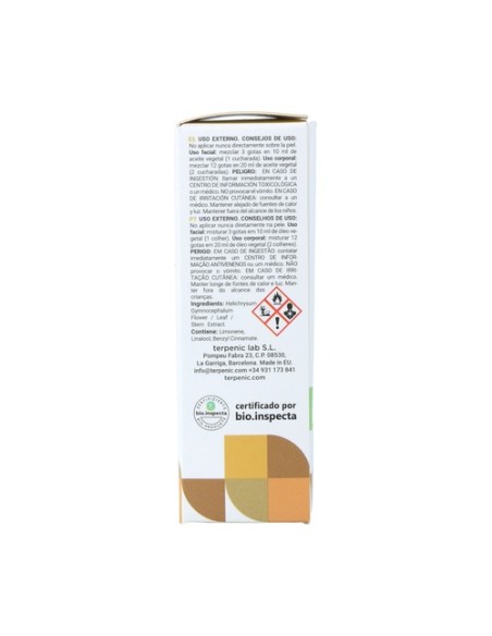 Aceite Esencial Helichrysum de Madagascar Bio 10 ml de aceite esencial Terpenic