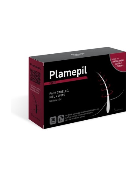 Plamepil forte (cabello, piel y uñas) 30 cápsulas vegetales Plameca