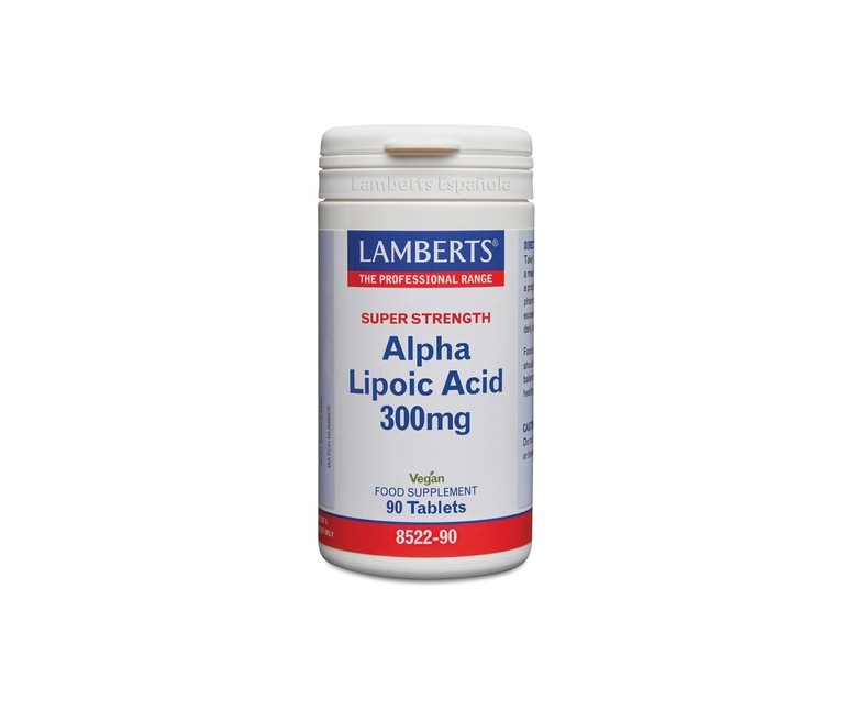 Ácido Alfa Lipoico 90 tabletas de 300mg Lamberts