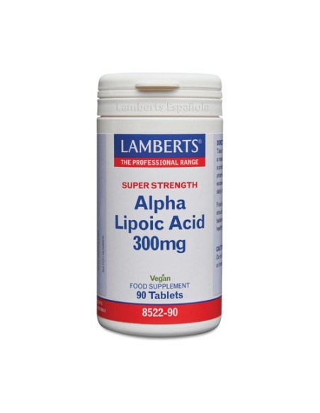 Ácido Alfa Lipoico 90 tabletas de 300mg Lamberts