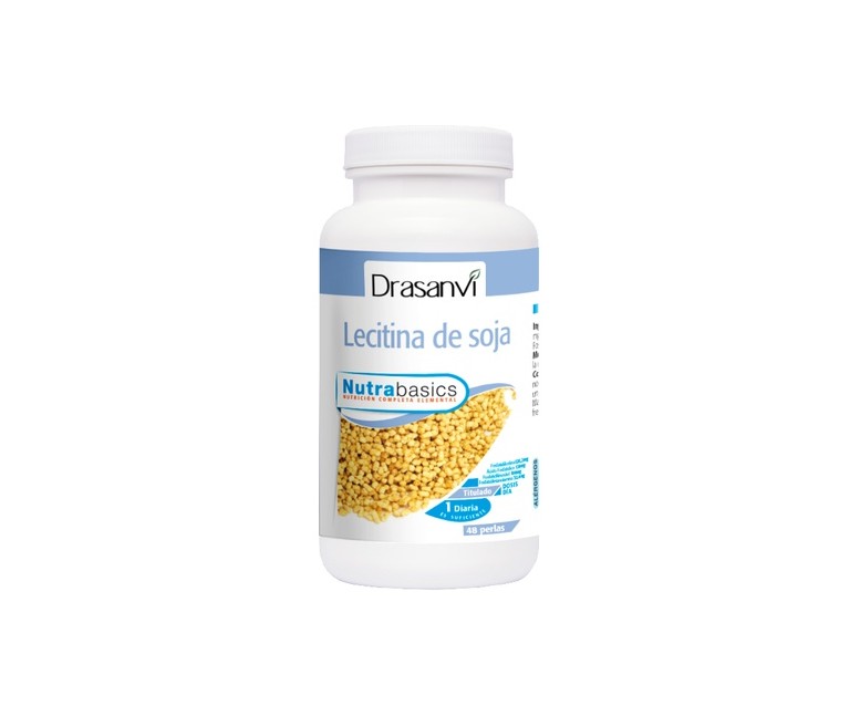 Nutrabasics Lecitina de Soja 48 perlas Drasanvi