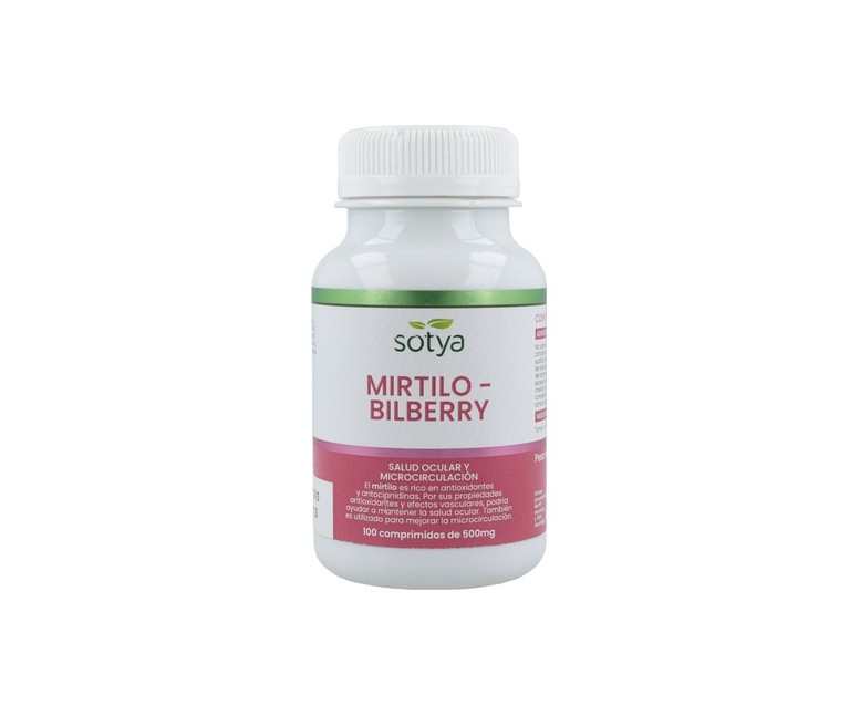 Mirtilo - Bilberry 100 comprimidos Sotya