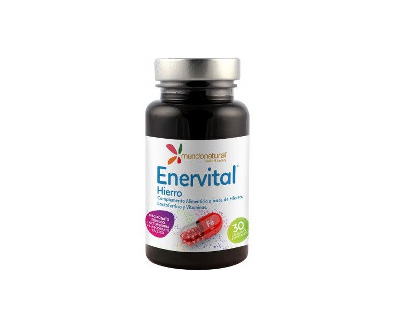 Enervital Hierro 30 cápsulas Mundonatural