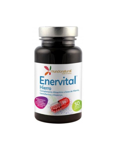Enervital Hierro 30 cápsulas Mundonatural