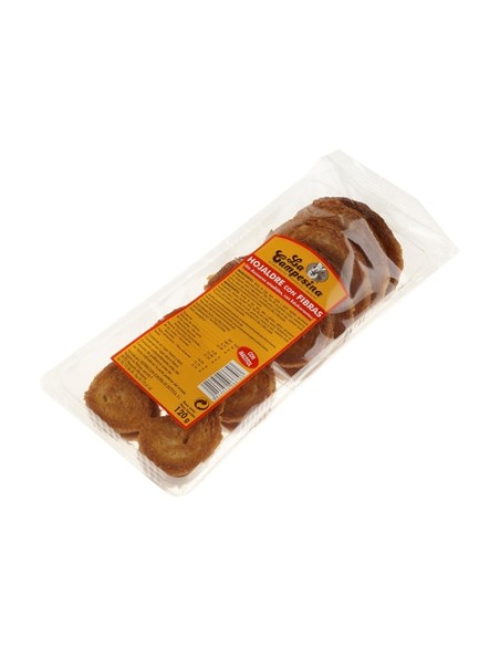 Palmeras de hojaldre con fibra sin azúcar 120 g La Campesina