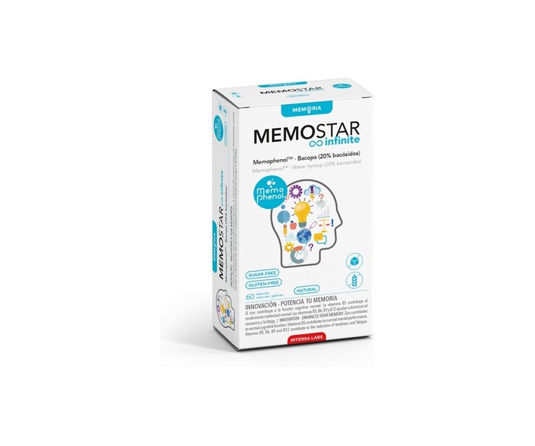 Memostar Infinite 60 cápsulas Intersa