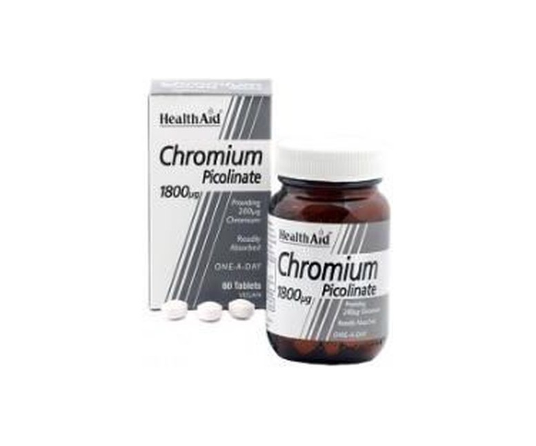 Cromo Picolinato 60 comprimidos Health aid