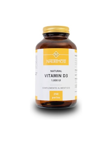 Vitamina D3 1.000 U.I. 250 comprimidos Naturemost