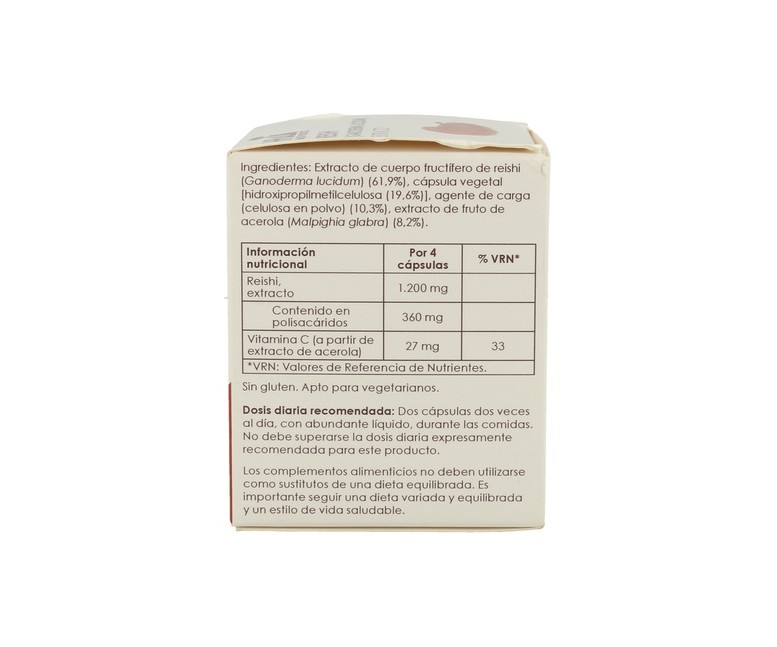 Extracto Reishi Puro 60 cápsulas Hawlik