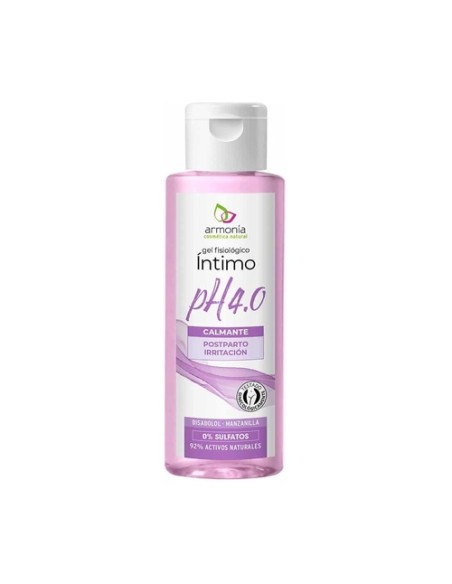 Gel Intimo Ph 4.0 calmante post-parto 100 ml de gel Armonia