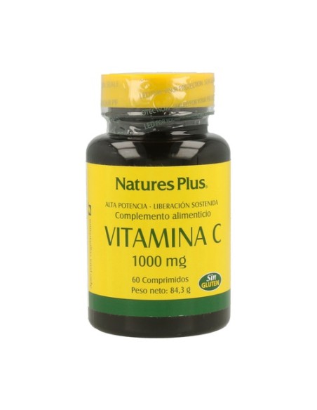 Super Vitamina C y Escaramujo 60 comprimidos de 1000mg Natures Plus
