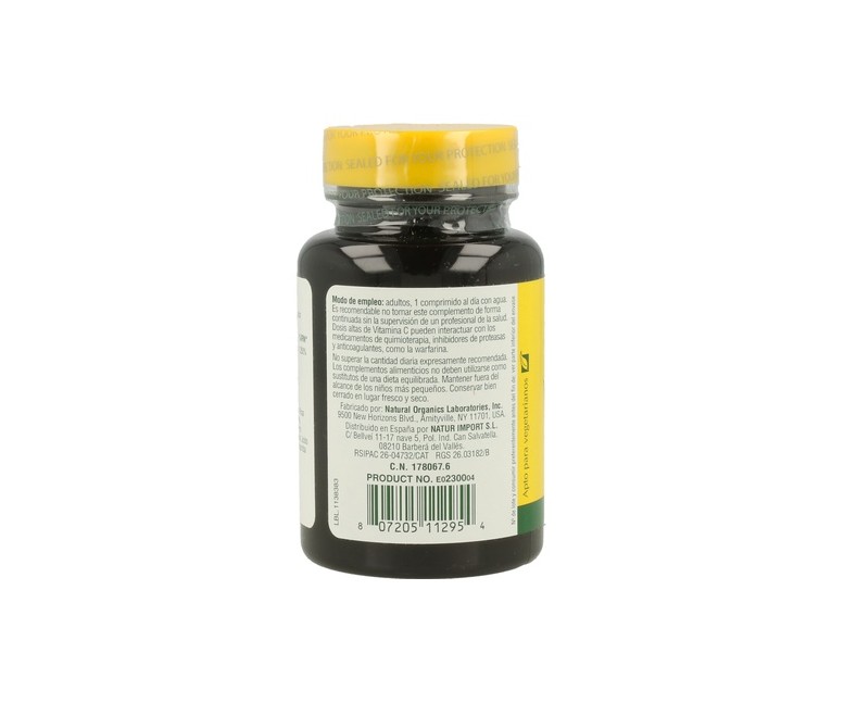 Super Vitamina C y Escaramujo 60 comprimidos de 1000mg Natures Plus