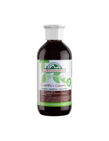 Champú Henna Cabello Castaño 300 ml de gel Corpore Sano