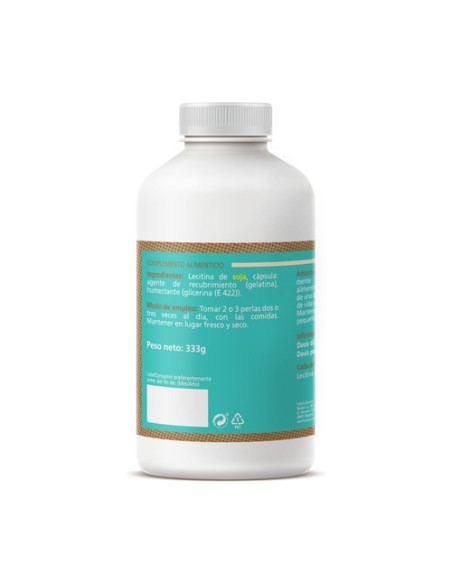 Lecitina de Soja 450 perlas de 500mg Sotya