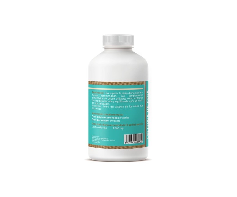 Lecitina de Soja 450 perlas de 500mg Sotya