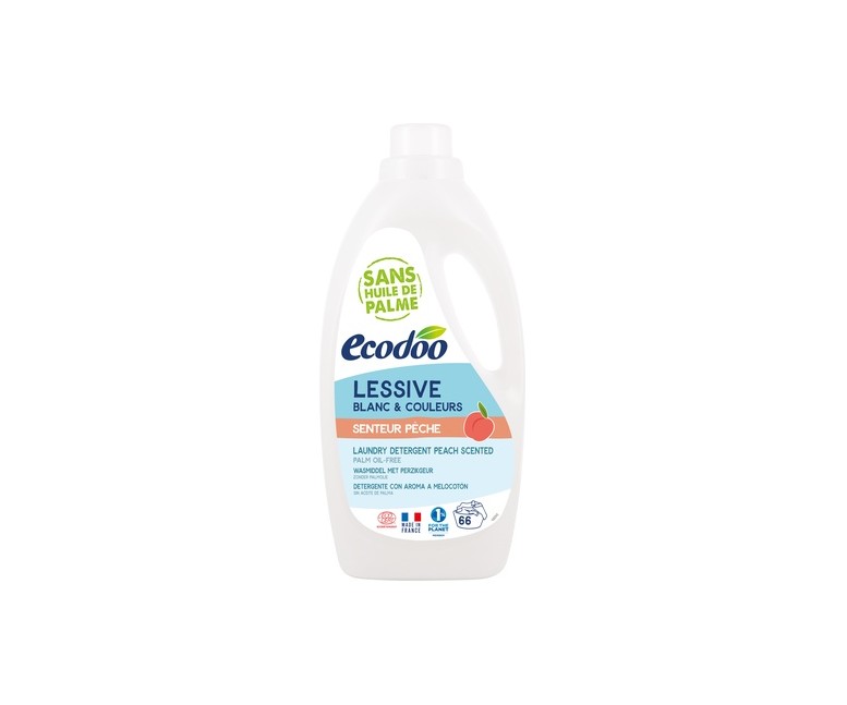 Detergente con aroma a Melocotón 1500 ml Ecodoo