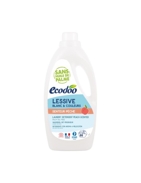 Detergente con aroma a Melocotón 1500 ml Ecodoo