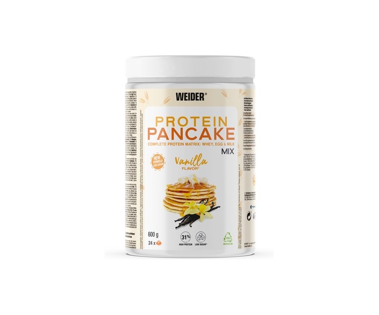 Protein pancake de vainilla 600 g de polvo (Vainilla) Weider